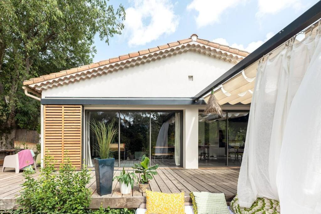 La Coursive : Belle Maison De Standing Avec Piscine Montpellier Extérieur photo
