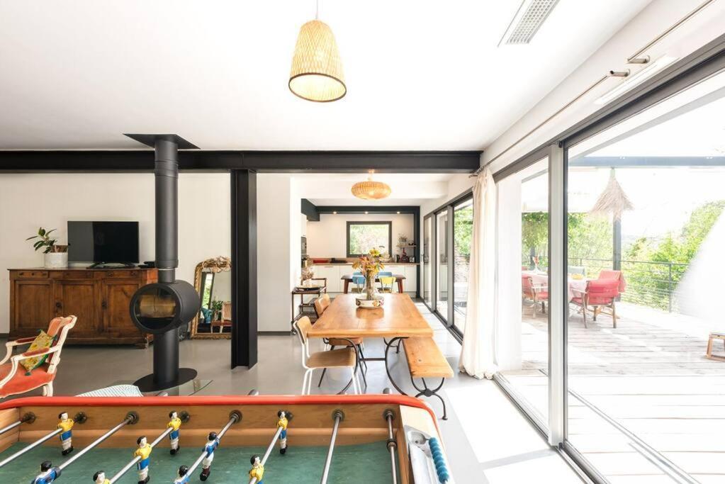 La Coursive : Belle Maison De Standing Avec Piscine Montpellier Extérieur photo